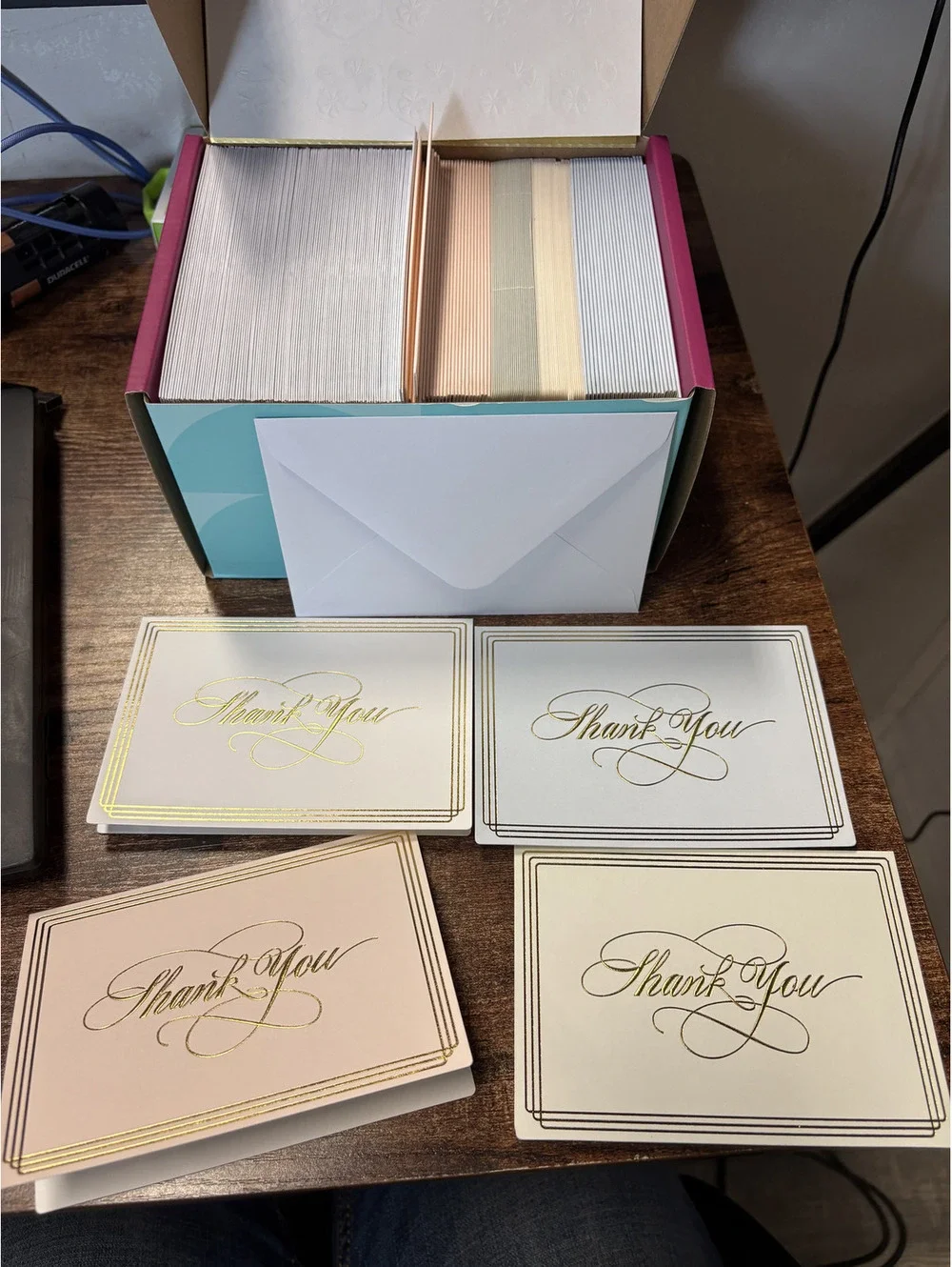 Bulk Thank You Cards with Envelopes